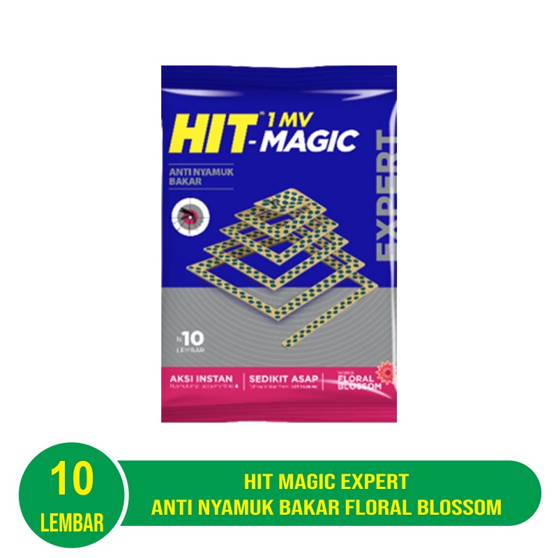 Hit Magic Expert  Piramida Anti Nyamuk Bakar isi 10 Lembar