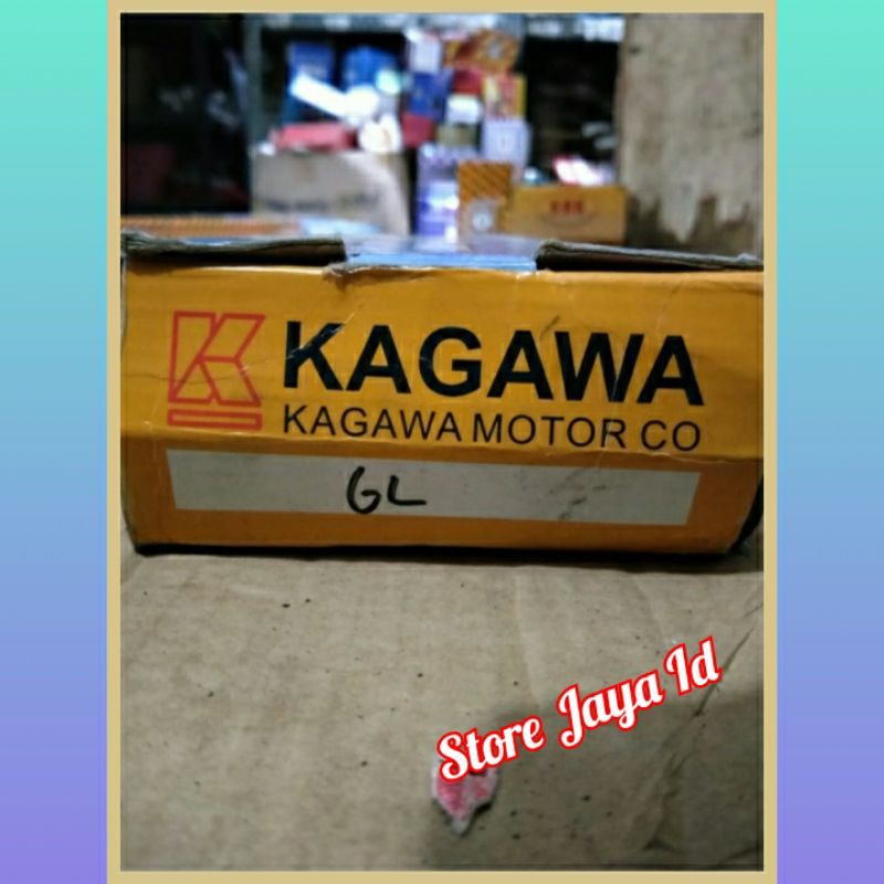 Shock Belakang Variasi Sepeda GL Warna Chrome.