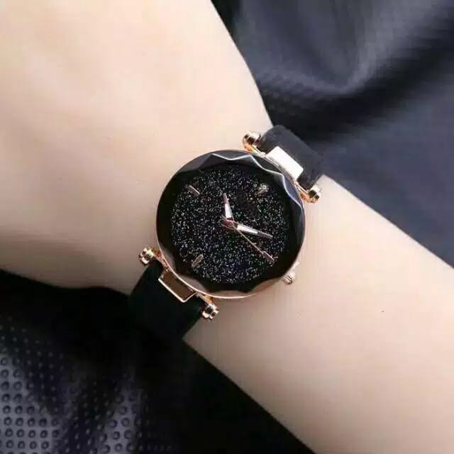 Ready 5 Warna Jam Tangan Wanita Diyor Belimbing Case Rose Strap Kulit