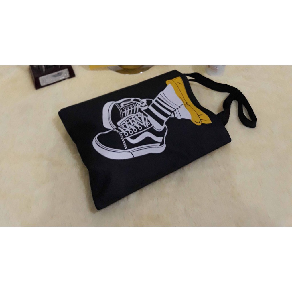 OTS 492 - TAS TOTEBAG MOTIF SHOES / TOTEBAG WANITA KEKINIAN