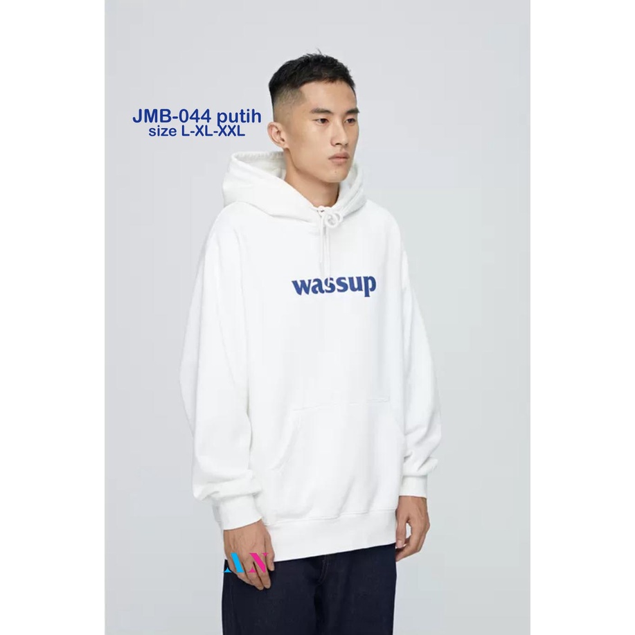 AA1 - Hoodie Fleece Oversize WASSUP