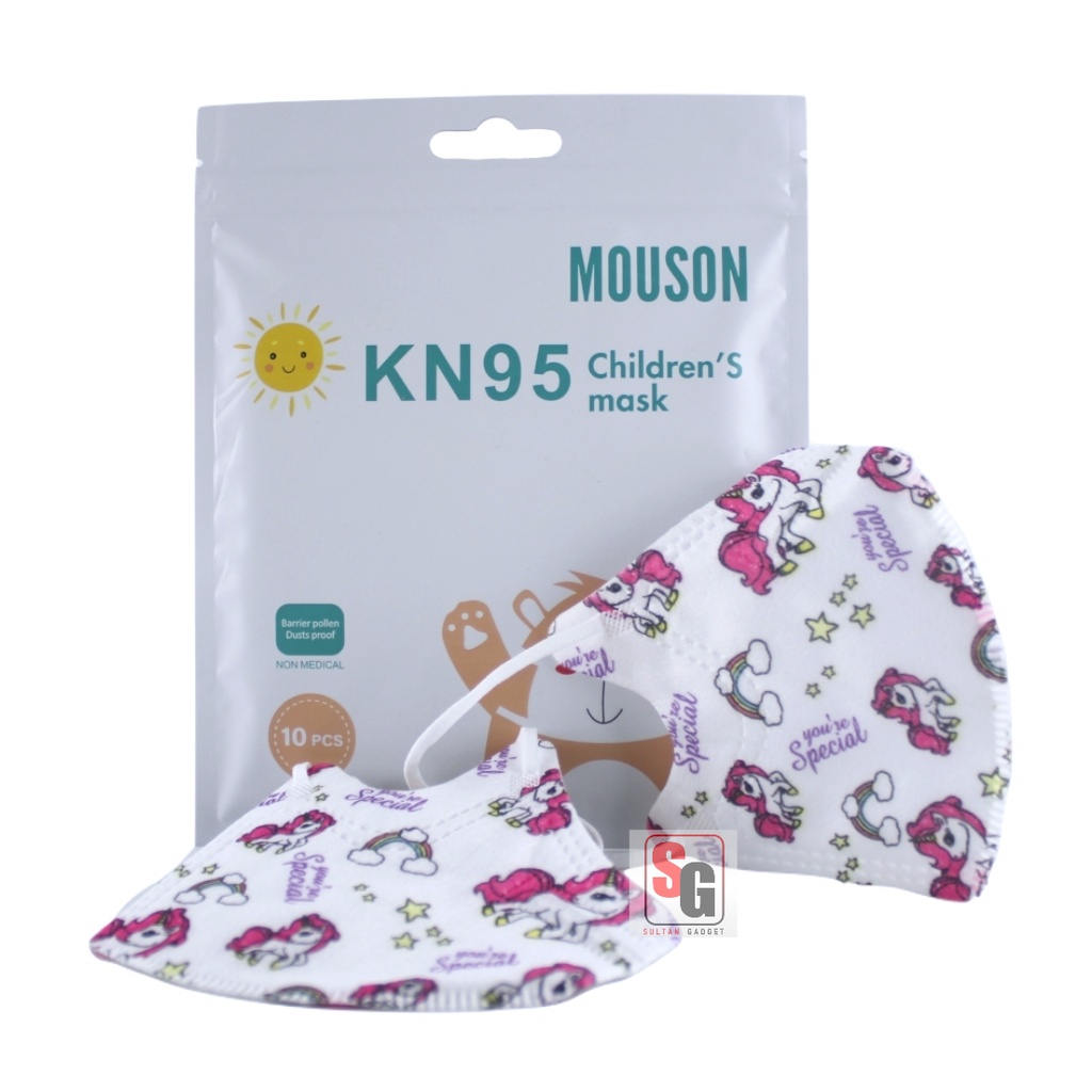 Masker KN95 Anak isi 10 - Masker Anak KN95 Karakter