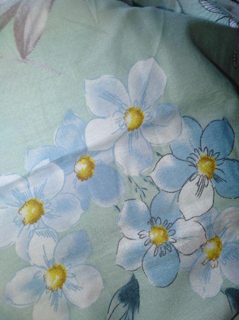 Homemade Sprei Single 120x200 Tinggi 30cm Katun Jepang Impor Motif Minimalis Murah Merk Fria