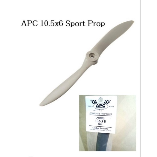 PROPELER APC 10.5X6 PROP SPORT UNTUK RC PESAWAT ENGINE