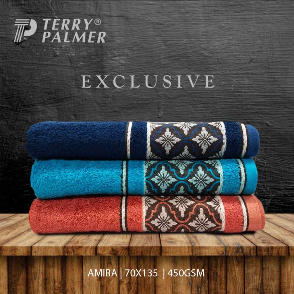 Handuk Mandi Dewasa Terry Palmer Murah / Towel Exclusive Motif AMIRA 70x135