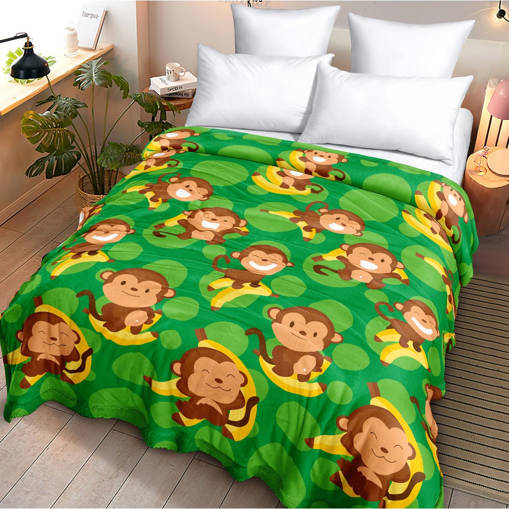 Lady Rose Monkey Blanket Shopee Indonesia