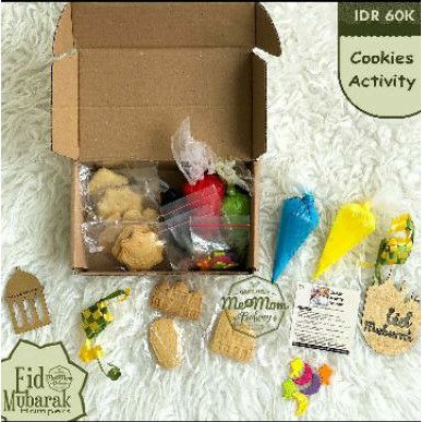 

Cookies Activity Edisi Lebaran / Souvenir Anak Ulangtahun / Parcel Eid Mubarak / DIY anak
