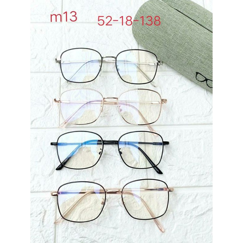 M 13 KACAMATA UNISEX, KACAMATA MINUS, KACAMATA ELASTIS, KACAMATA ANTI RADIASI, KACAMATA FASHION, KAC