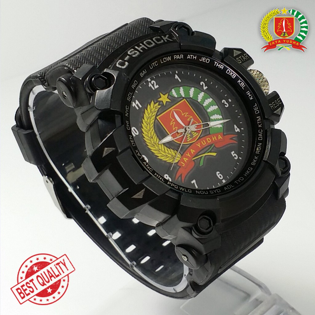 (BEST QUALITY) JAM JAYA YUDHA FULL BLACK