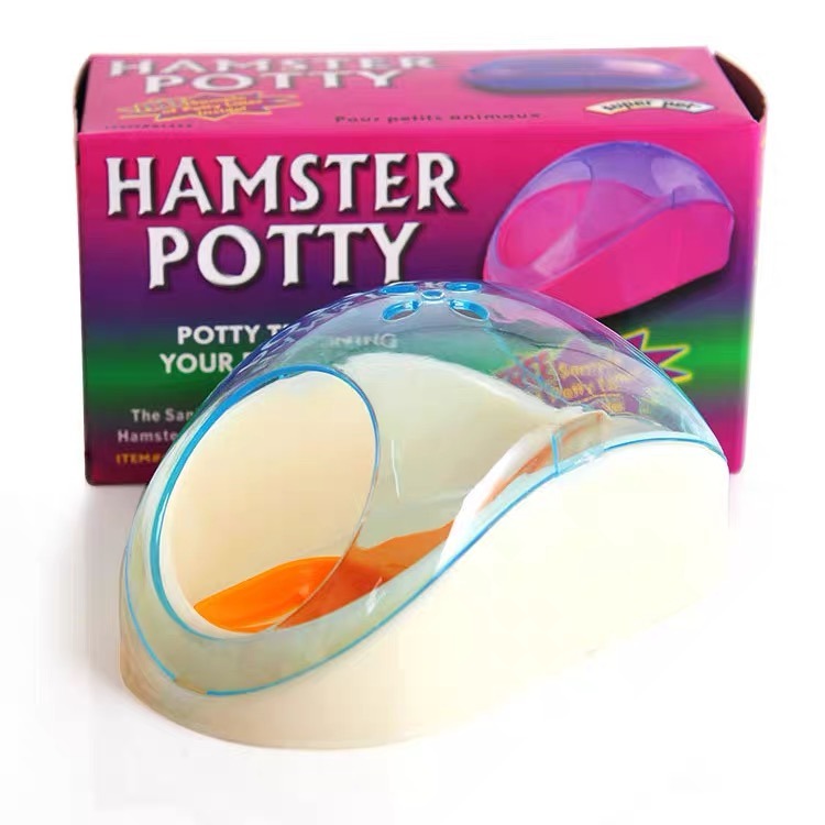 SWEET POTTY - Mainan Rumah Hamster Spa Tempat Wadah Toilet Mandi