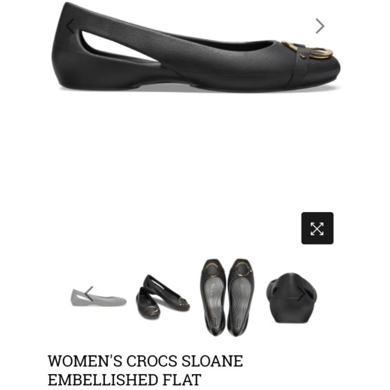 Crocs Sloane Embellished Women / sendal sepatu crocs wanita