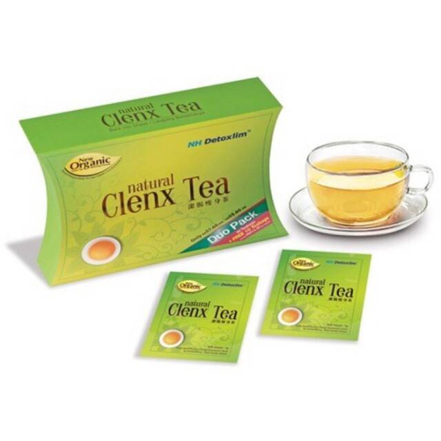 

Natural Clenx tea teh detox detoks diet