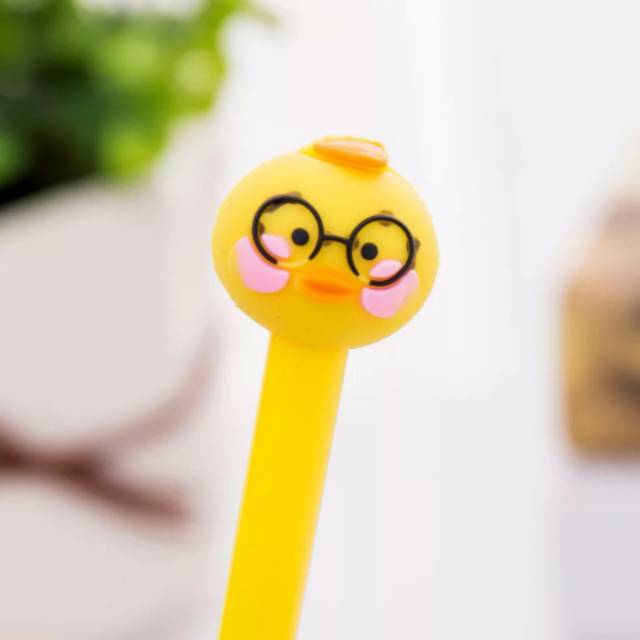 pulpen yellow duck / pulpen karakter duck