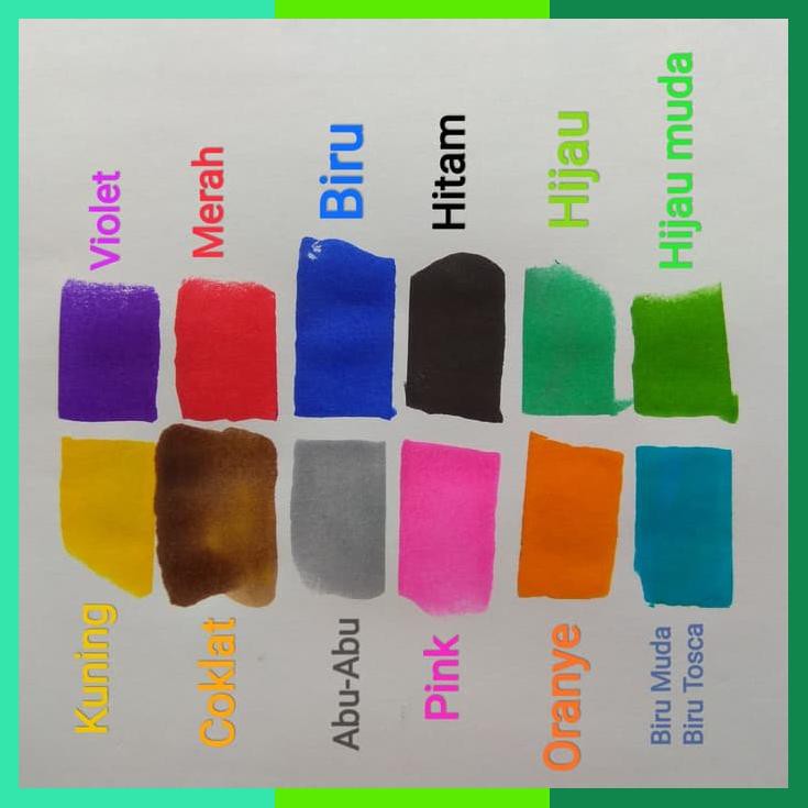 

100Ml Biru Tinta Stempel Flash