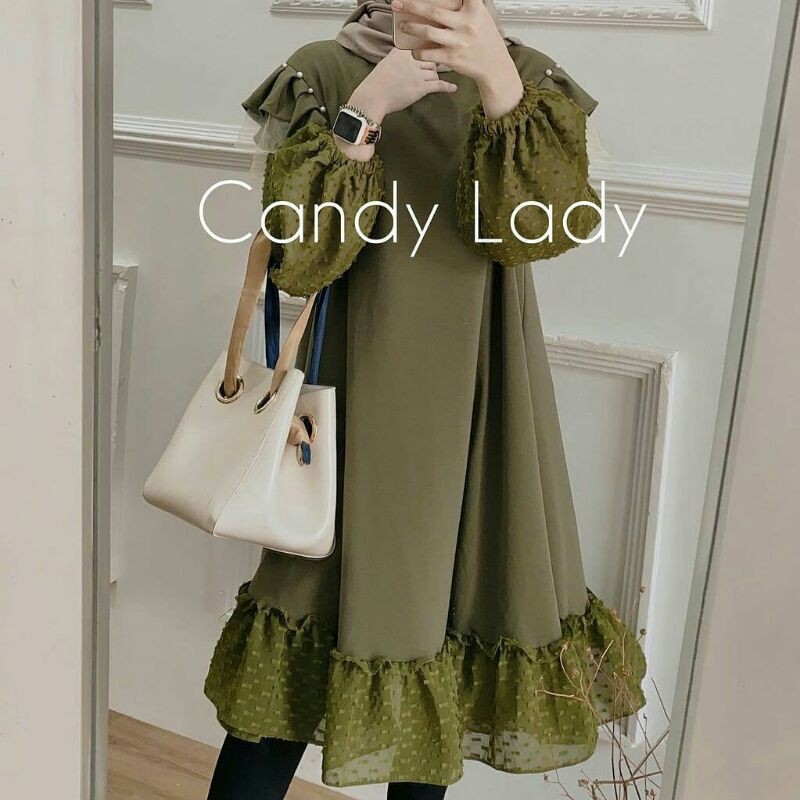 Devano Tile Tunik, Ezra Stripe Set Maxi