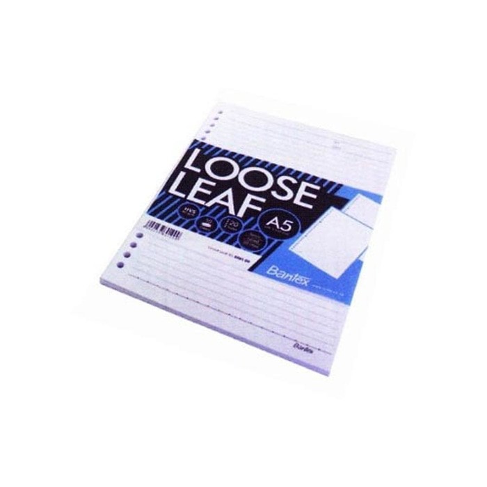 

Loose Leaf Paper A5 isi 50 sheets