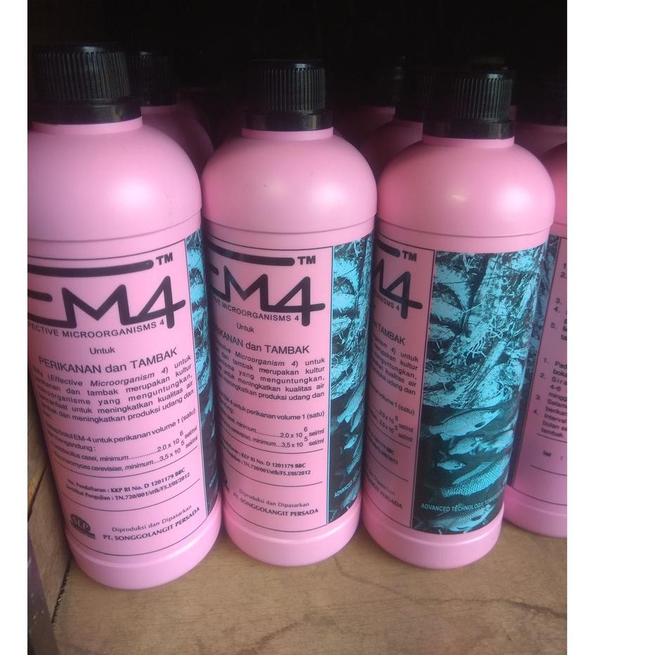 『KP』 [COD] Probiotik Peternakan Perikanan EM4 REPACKING 250ML