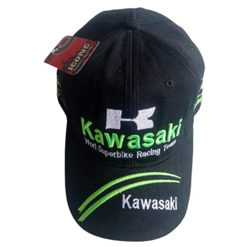 Topi baseball kawasaki monster energy