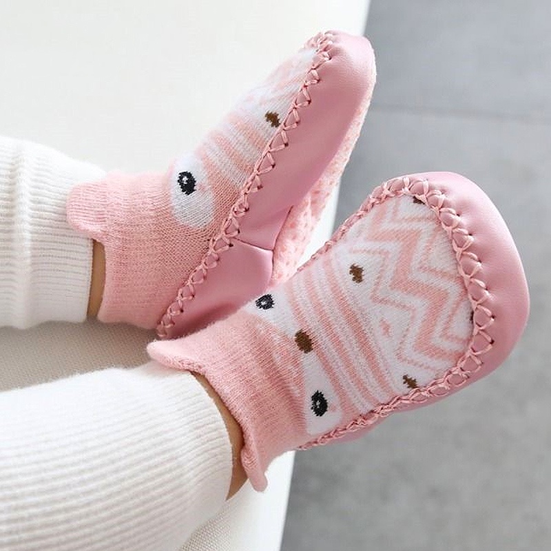 Baby Prewalker Shoes Socks Anti Slip Kaos Kaki Anak Bayi/Sepatu Anak Bayi L91-94