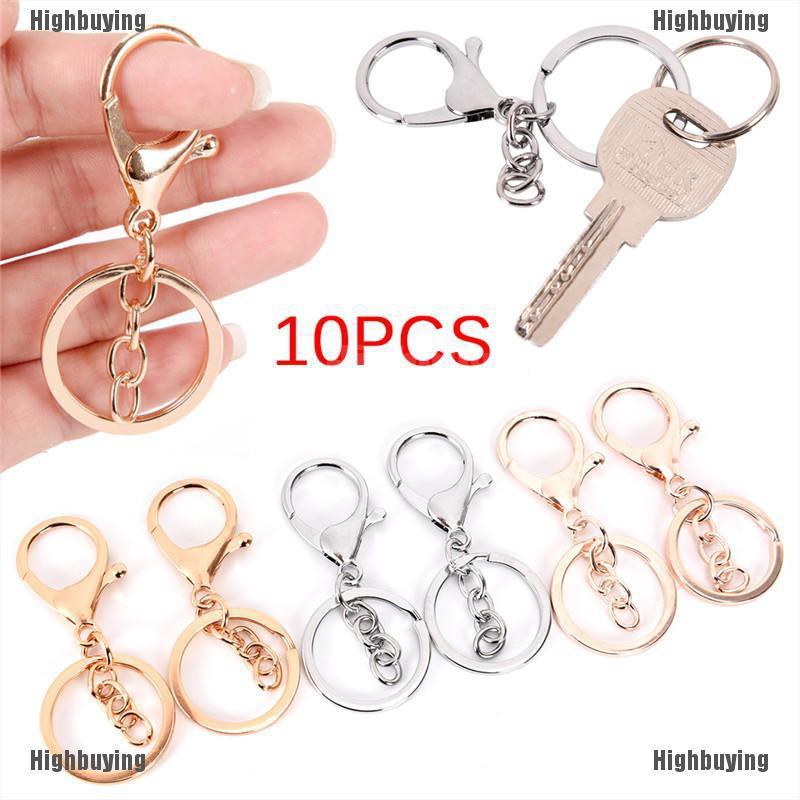 Hbid Glory 10PCS Gantungan Kunci DIY Bentuk Lobster