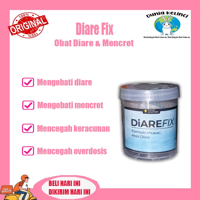 obat diare kucing DIAREFIX obat mencret kucing