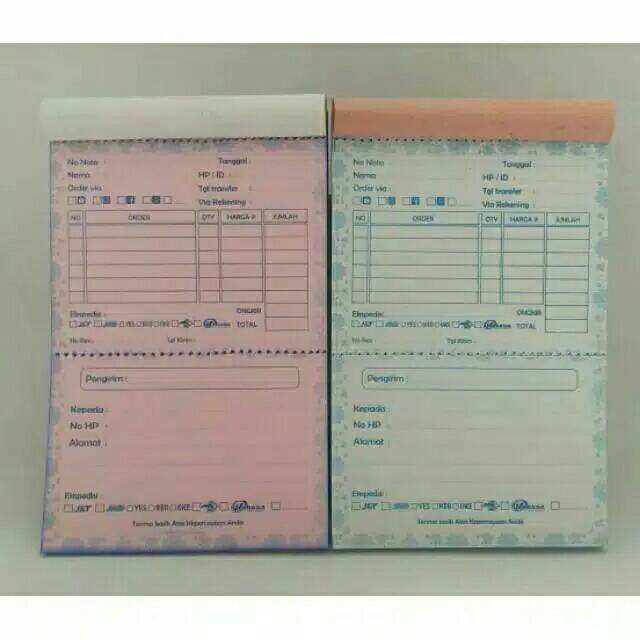 

Nota 2in1 NCR 2ply