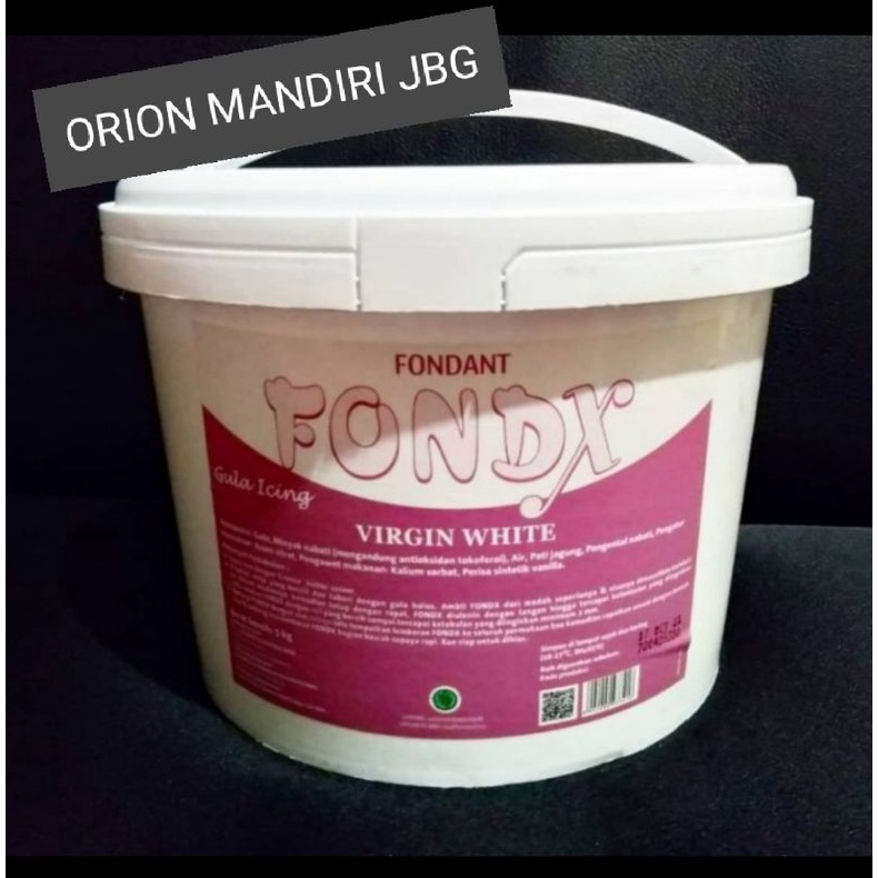 

FONDEX/ FONDANT/ ICING SUGAR/ GUMPASTE VANILA 1 KG