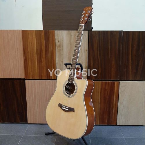 Guitar Acoustic CADENZA CA30C Original Import (FREE CASE DAN PICK) Gitar Akustik Cadenza CA30C Murah
