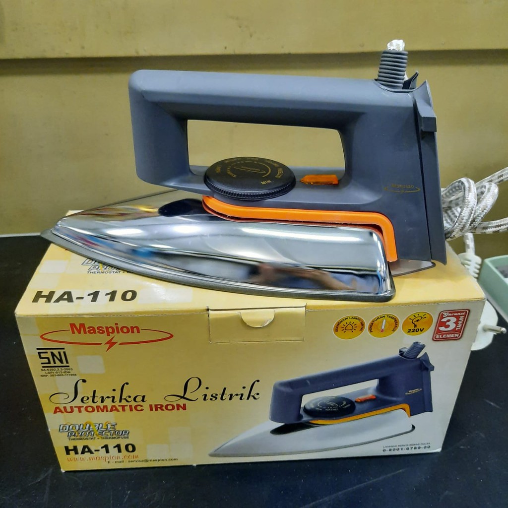 SETRIKA MASPION HA 110 AUTO IRON