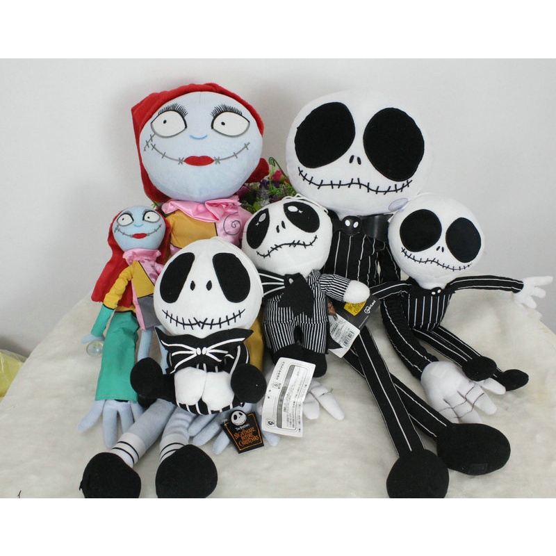 【Set！！！】Nightmare Before Christmas Sally Plush Toys Stuffed Doll Xmas Ornaments Decor Set