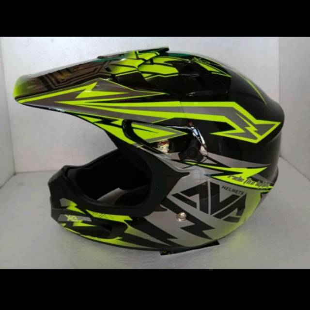 helm cross trail anak kids
