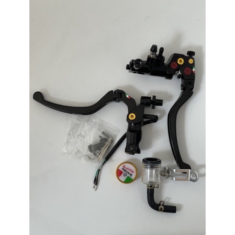 MASTER REM IZUMI FULL BLACK FULLBLACK MASTER REM SET KIRI KANAN NMAX PCX ADV DLL UNIVERSAL SEMUA MOTOR