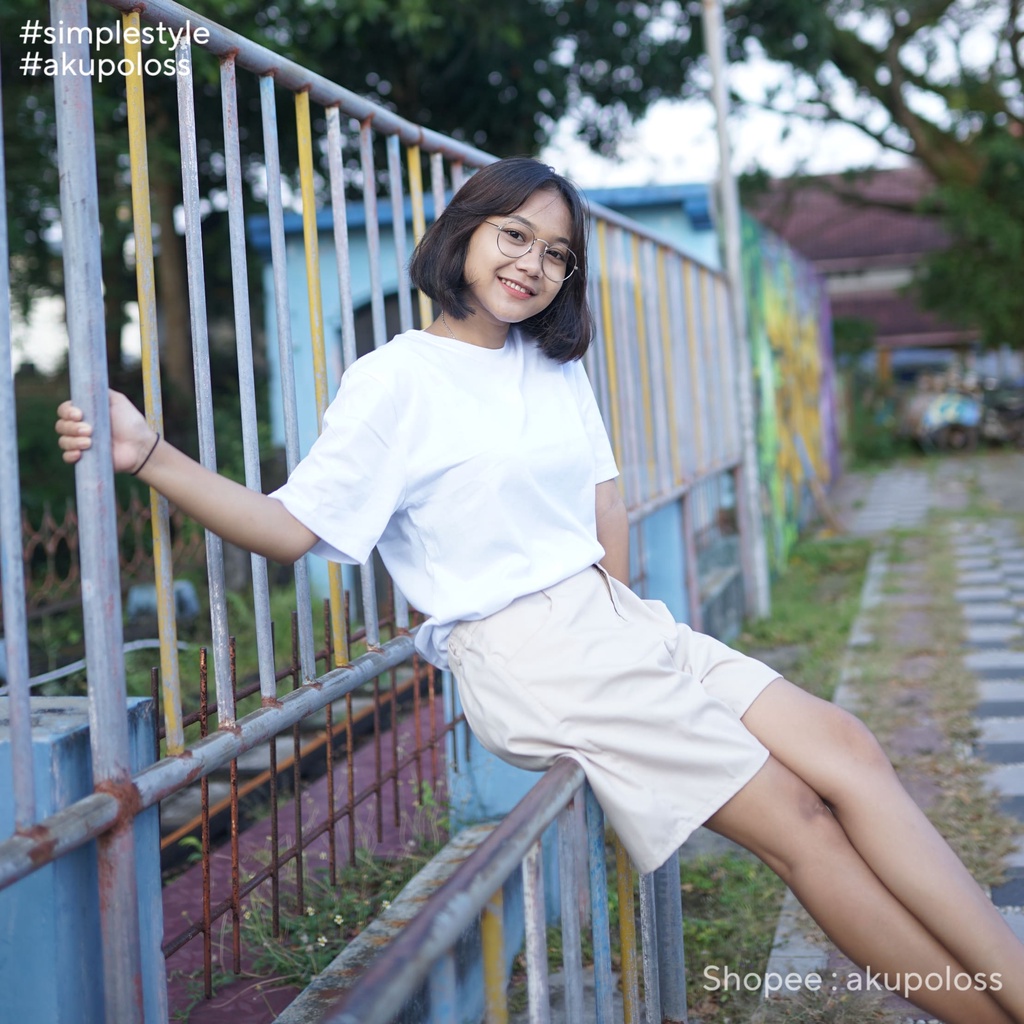 Kaos Polos Wanita | kaos putih polos | kaos putih
