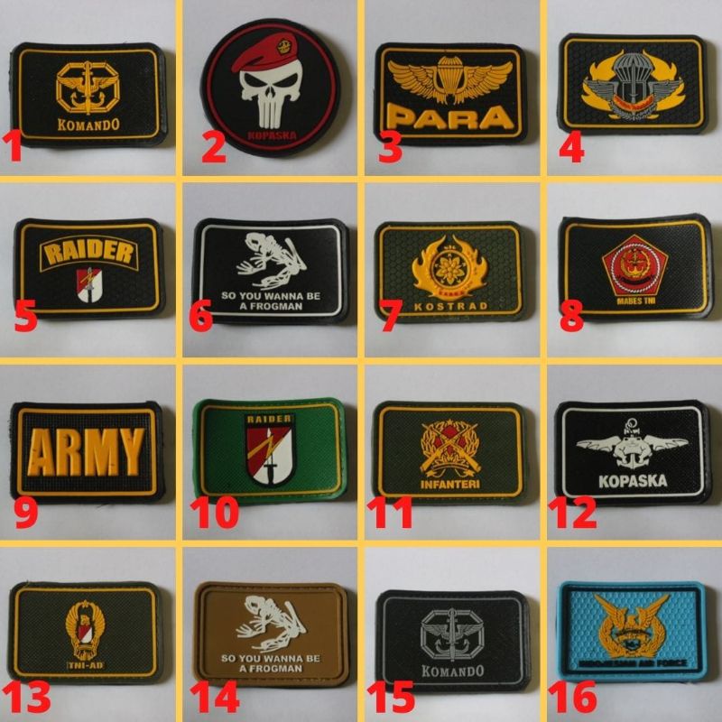 PATCH RUBBER TNI