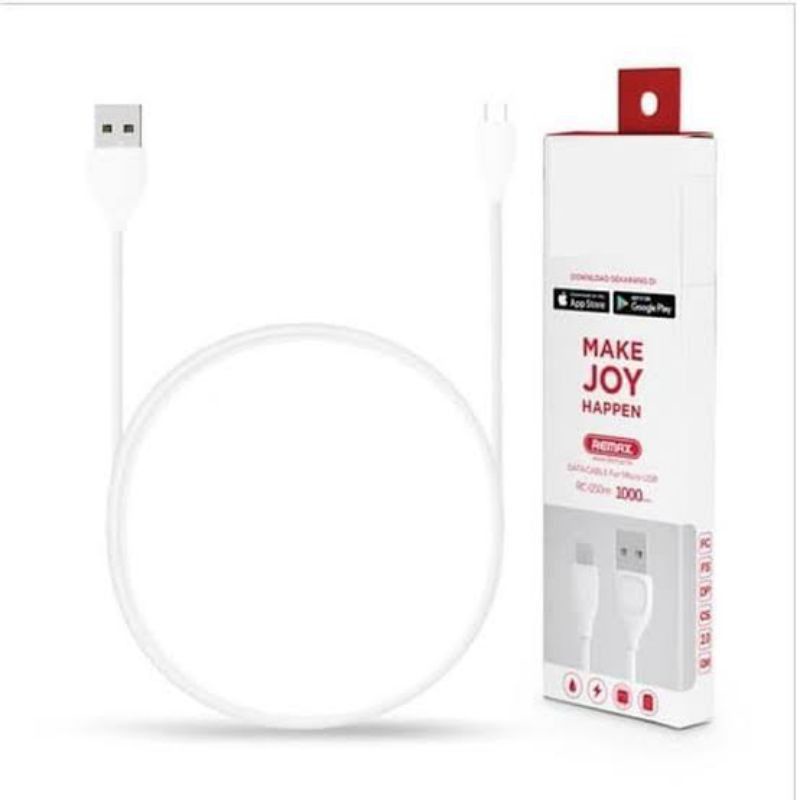 Kabel Data Remax micro usb 1meter Original JD ID