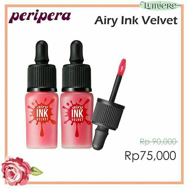 PERIPERA PERI PERA Airy Ink Velvet New Shades 1 - 15