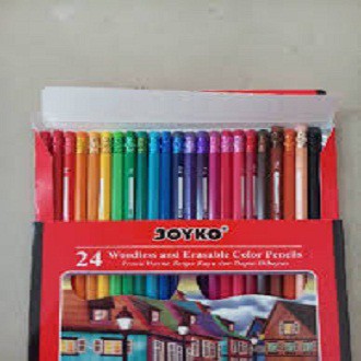 

Pensil Warna Joyko Bisa Dihapus / Pensil Warna Hapus Joyko 24 Warna..RAS