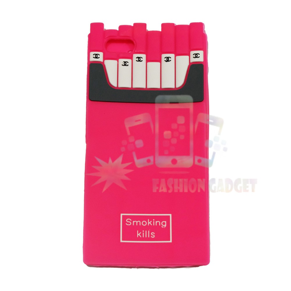 Case Gambar Silikon 3D untuk Iphone 6 Plus / 6G Plus / 6S Plus 5.5 inch Casing 4D Softcase Rokok Casing