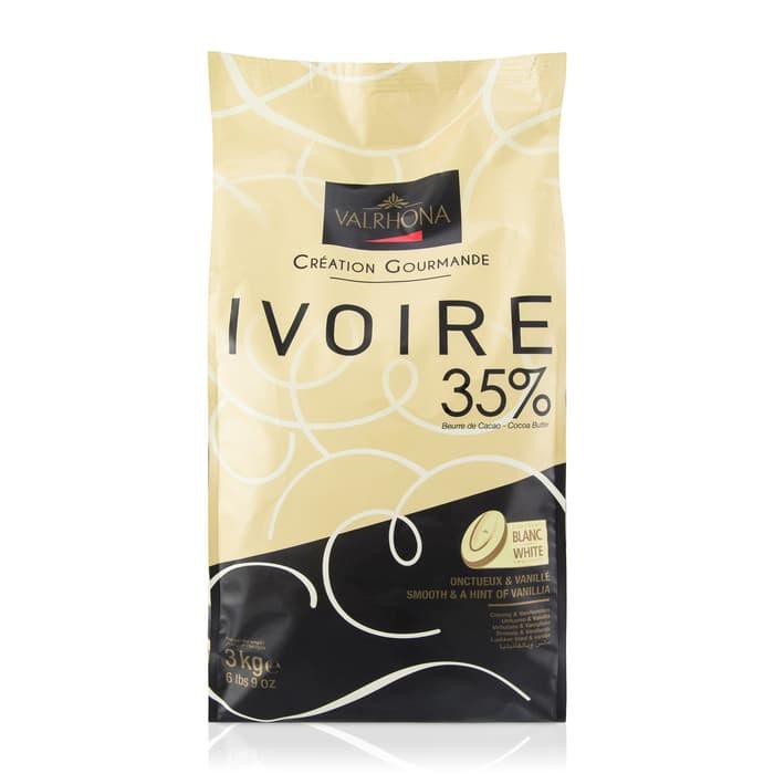 

DISKON SPECIAL Valrhona Ivoire 200g OPEN DS