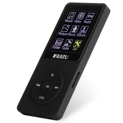 Ruizu X02 HiFi DAP MP3 Player 8GB FM Radio Recorder