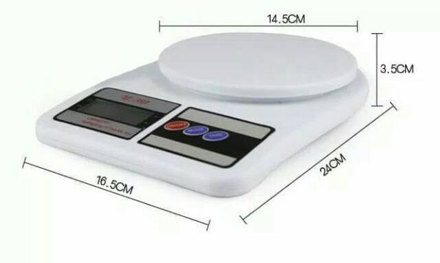 TIMBANGAN DAPUR DIGITAL - ELECTRONIC KITCHEN SCALE SF-400