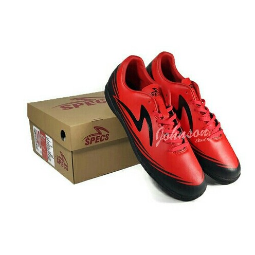 Sepatu Futsal SPECS - SPARTA IN Emperor Red / Black ORIGINAL