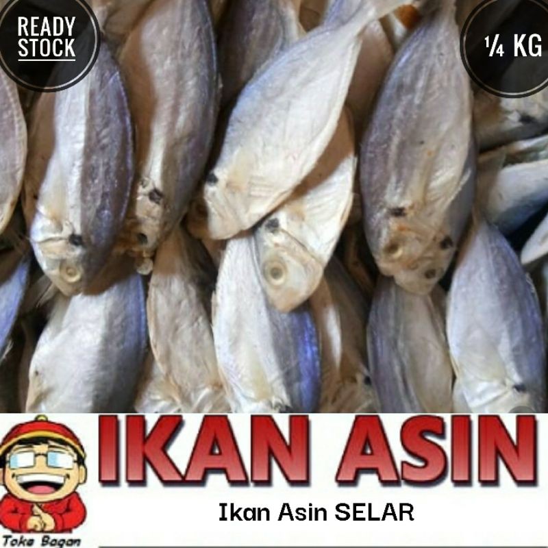 

Ikan Asin SELAR 250 gr