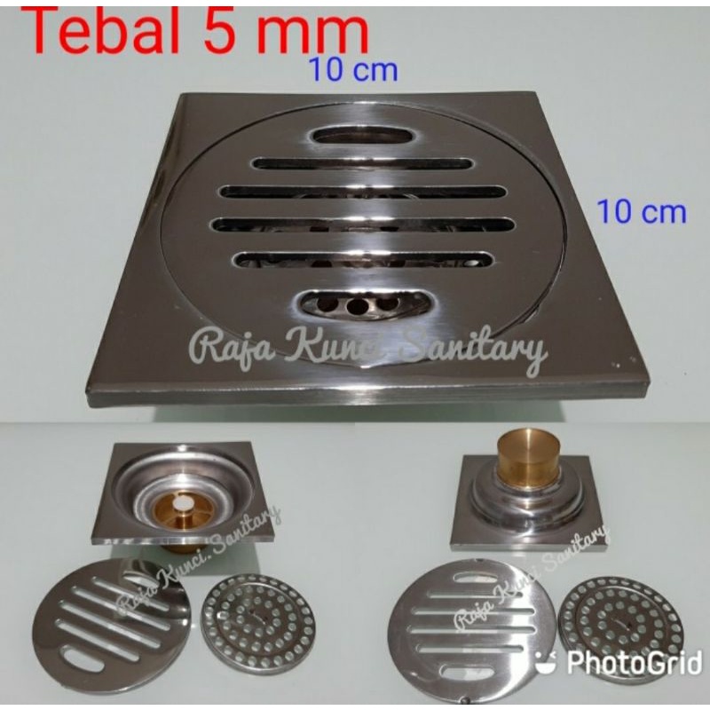 Floor Drain/Saringan Got/Anti Bau/Anti Serangga/Kuningan/Stainless