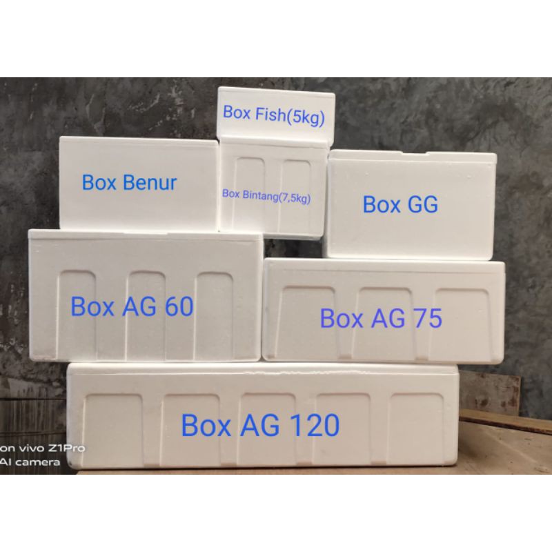 Box Styrofoam Gabus (Silahkan klik utk harga dan ukuran) Shopee Indonesia