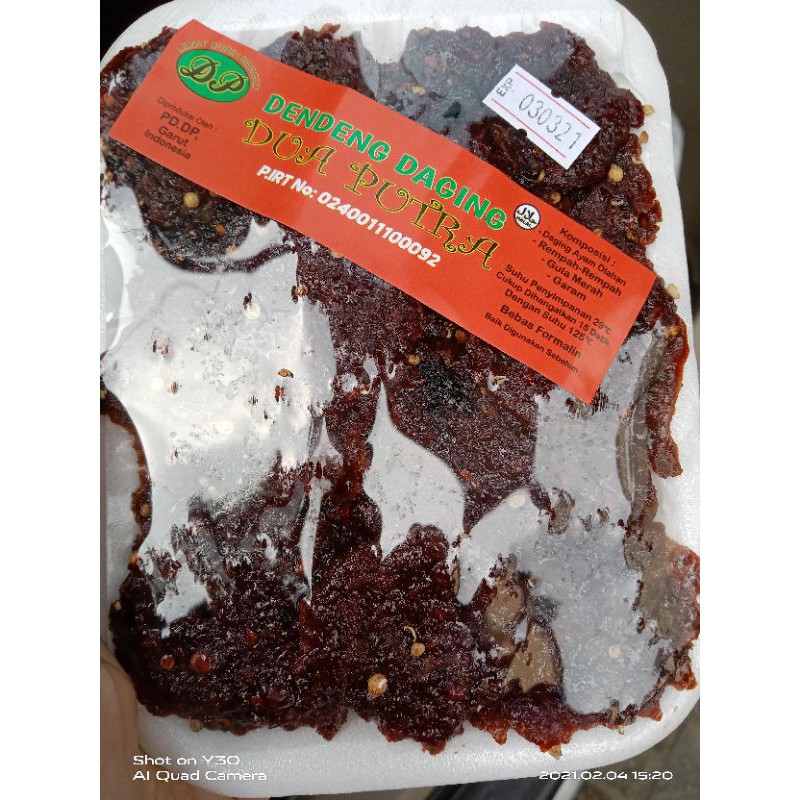 Dendeng Dua Putra Original isi 30 pack