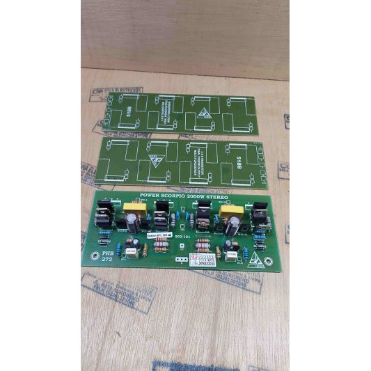 KIT DRIVER POWER SCORPIO STEREO 2000 WATT Terbaik