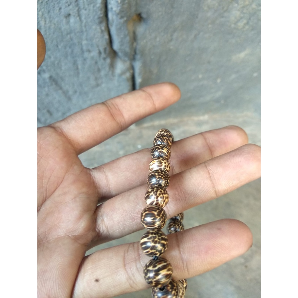 Gelang Kayu Bertuah Murah Gelang Liwung Macan Termurah Motif Bulat 8mm