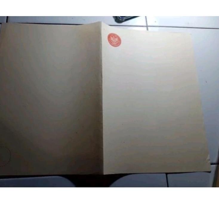 

v2V6h--Kertas Segel Tahun 1975 Double Slide Asli Original