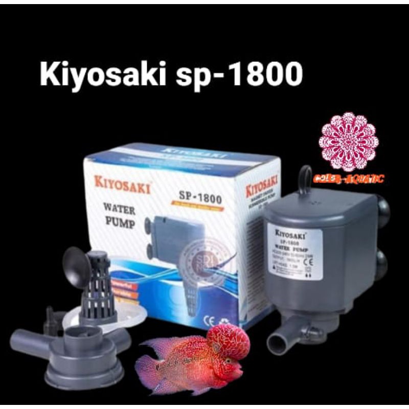 kiyosaki sp 1800 pompa celup air power head 1800